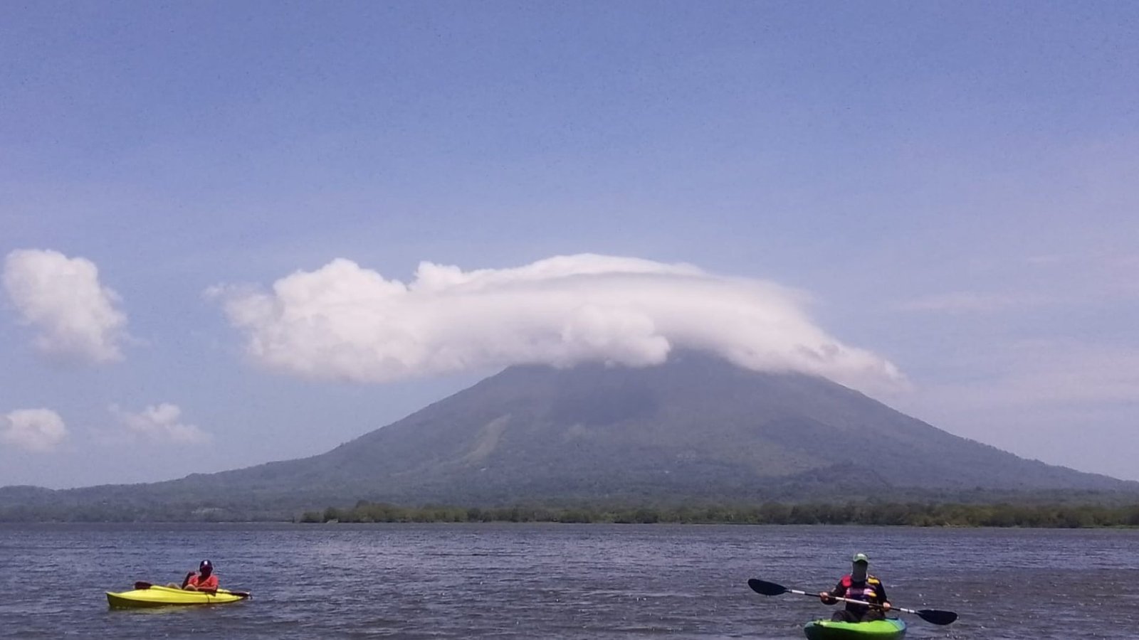 Becca on Ometepe Island Photo: Luis Argenal