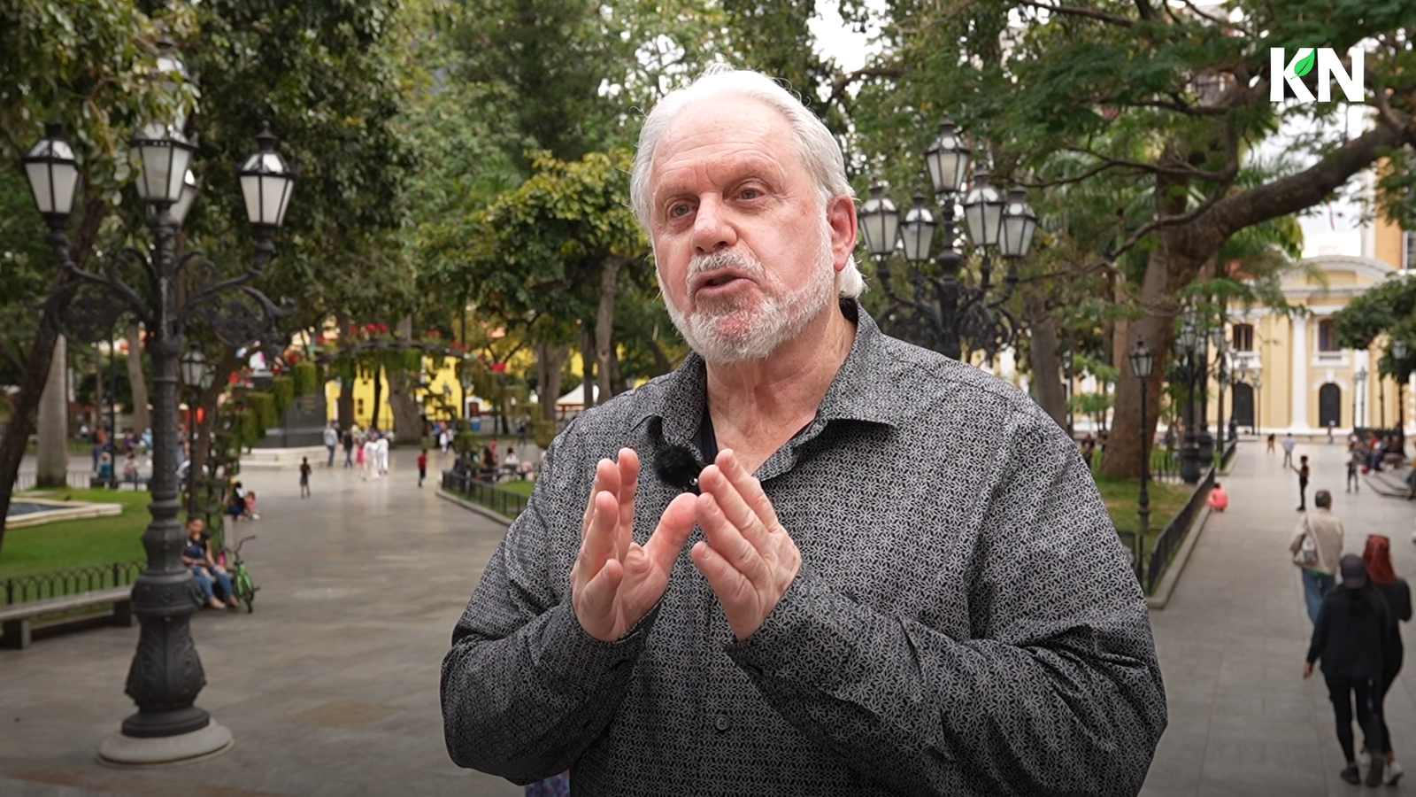 Interview with Arnold August in Caracas. January 2025.